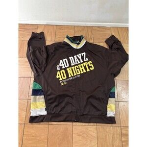 VTG Men's SEAN JOHN TRACK JACKET PLUS SZ 6X B Multicolor Full Zip 40 Dayz